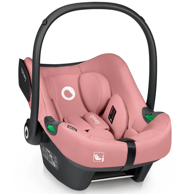 Fotelik samochodowy Lionelo Astrid i-Size 0-13kg Pink Coral