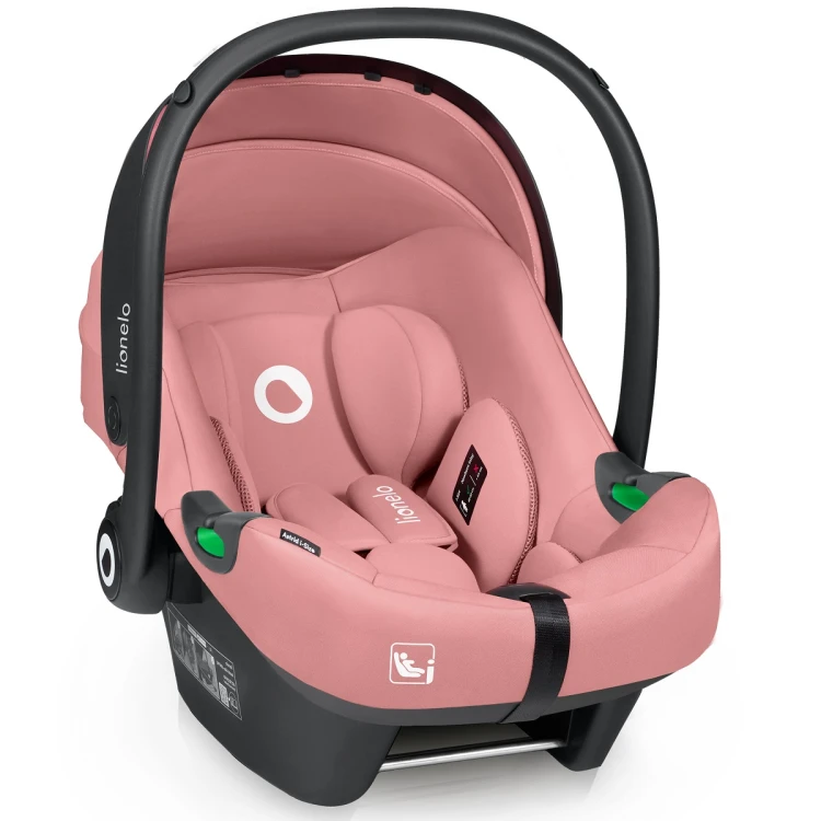 Fotelik samochodowy Lionelo Astrid i-Size 0-13kg Pink Coral