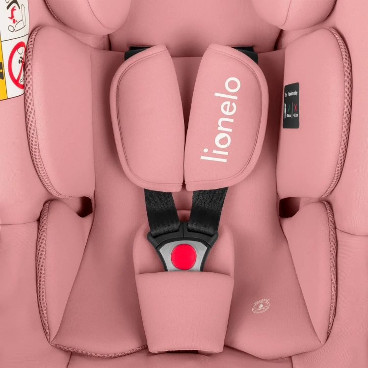 Fotelik samochodowy Lionelo Astrid i-Size 0-13kg Pink Coral