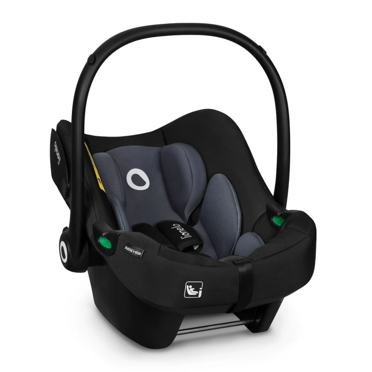 Fotelik samochodowy Lionelo Astrid i-Size 0-13kg Black Grey