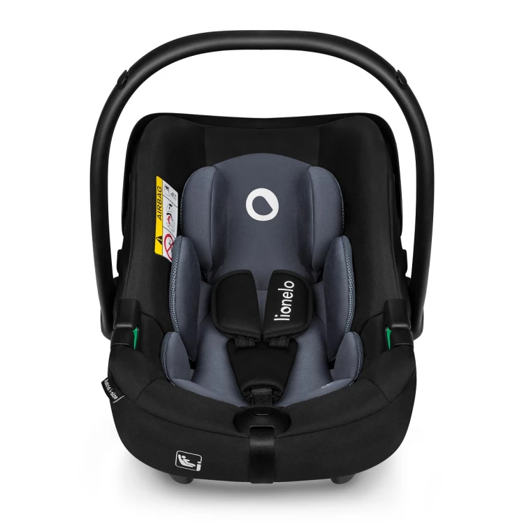 Fotelik samochodowy Lionelo Astrid i-Size 0-13kg Black Grey