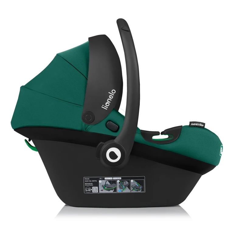 Fotelik samochodowy Lionelo Astrid i-Size 0-13kg Green Forest