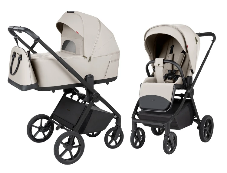 Wózek wielofunkcyjny Carrello Ultra F 2w1 Milk Grey CRL-6556