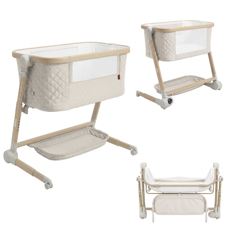 Łóżeczko Carrello Salsa Cremio Beige CRL-16507