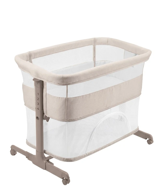 Łóżeczko Carrello Picto Aori Beige CRL-16506
