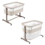 Łóżeczko Carrello Picto Aori Beige CRL-16506