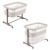 Łóżeczko Carrello Picto Aori Beige CRL-16506