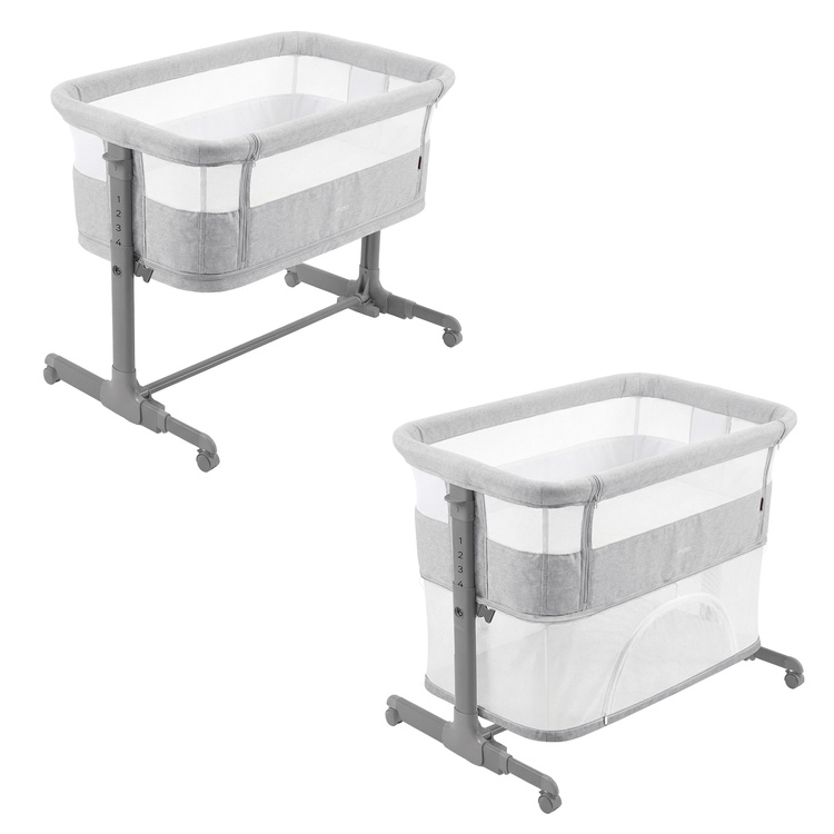 Łóżeczko Carrello Picto Tao Grey CRL-16506