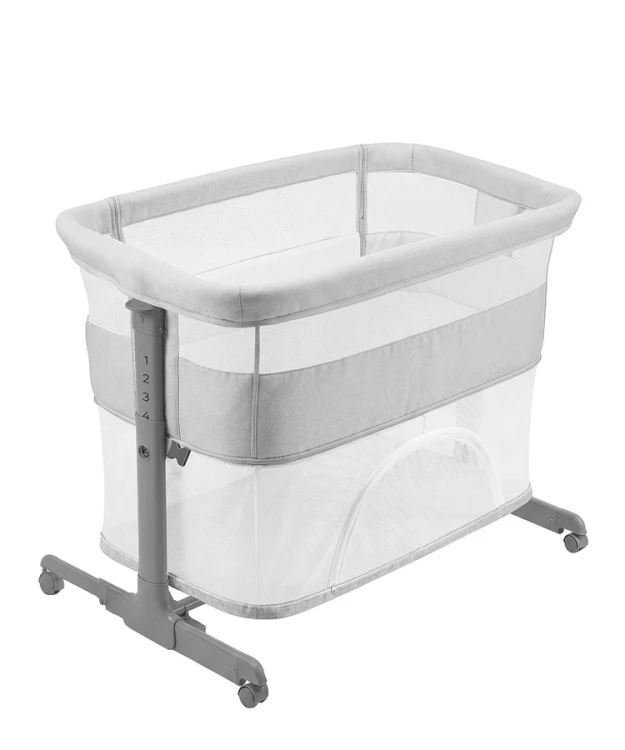 Łóżeczko Carrello Picto Tao Grey CRL-16506