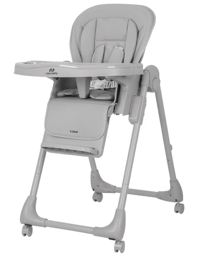 Krzesełko do karmienia Carrello Lotus Alba Grey CRL-12101