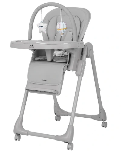 Krzesełko do karmienia Carrello Lotus Alba Grey CRL-12101
