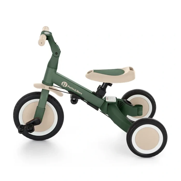 Rowerek Petite & Mars Turbo Plus 5w1 Misty Green