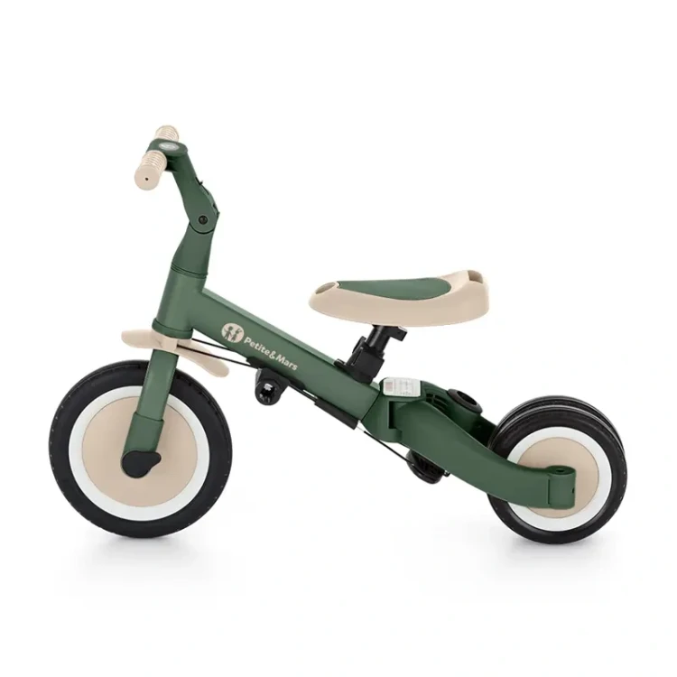 Rowerek Petite & Mars Turbo Plus 5w1 Misty Green