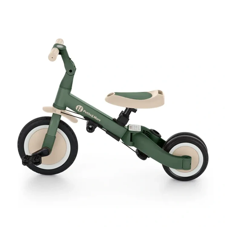 Rowerek Petite & Mars Turbo Plus 5w1 Misty Green