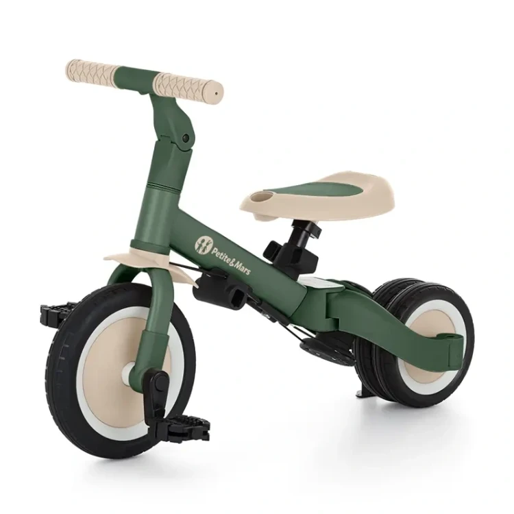 Rowerek Petite & Mars Turbo Plus 5w1 Misty Green