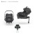 Fotelik samochodowy Avionaut Pixel 3 Black 0-13kg