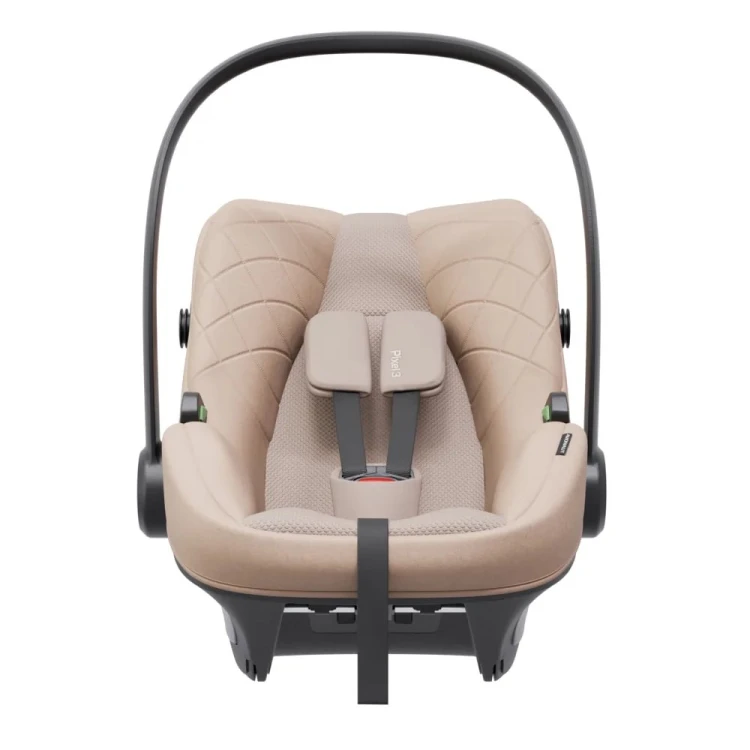 Fotelik samochodowy Avionaut Pixel 3 Beige 0-13kg + baza IQ Orbit