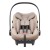 Fotelik samochodowy Avionaut Pixel 3 Beige 0-13kg + baza IQ Orbit