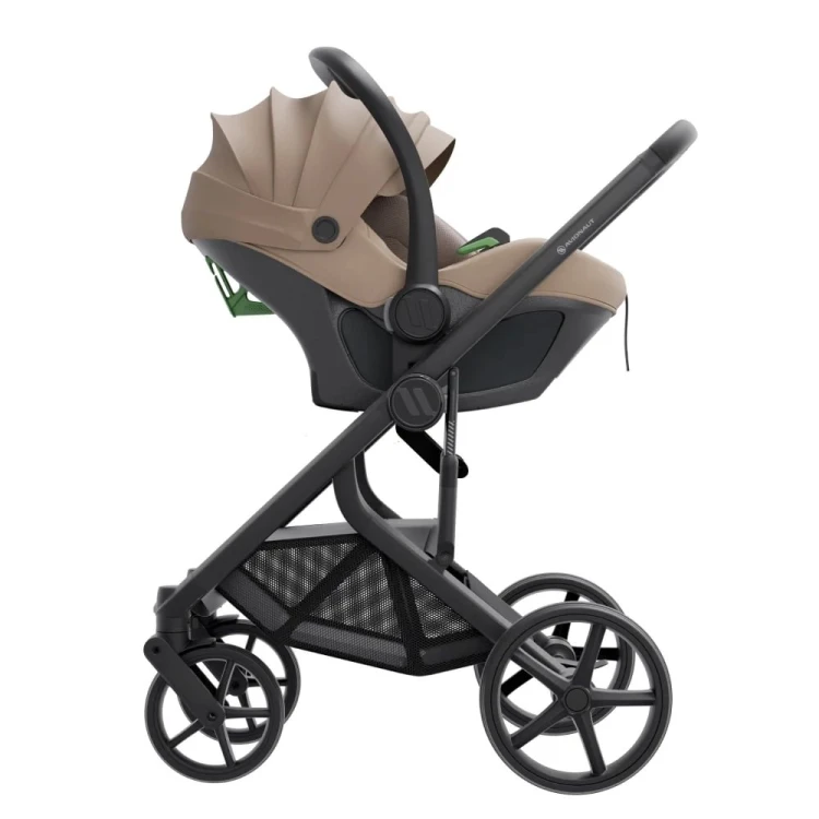 Fotelik samochodowy Avionaut Pixel 3 Beige 0-13kg + baza IQ Orbit