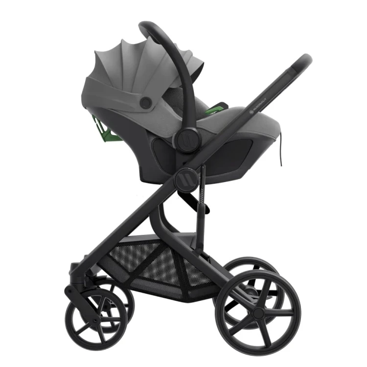 Fotelik samochodowy Avionaut Pixel 3 Grey 0-13kg + baza IQ Orbit