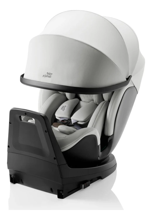 Fotelik samochodowy Britax Romer Swivel-Grow Max Air Linen Grey