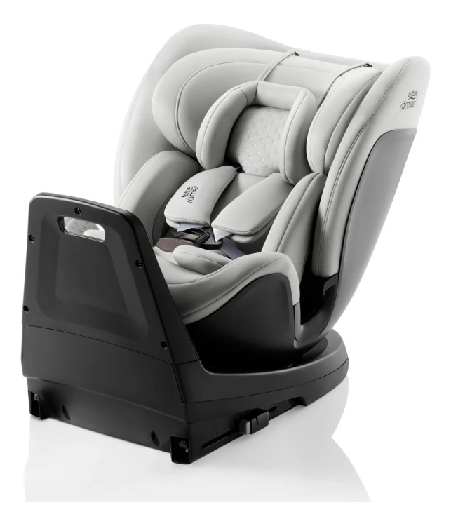 Fotelik samochodowy Britax Romer Swivel-Grow Max Air Linen Grey