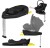 Fotelik samochodowy Lionelo Astrid i-Size Set Plus 0-13kg Black Onyx