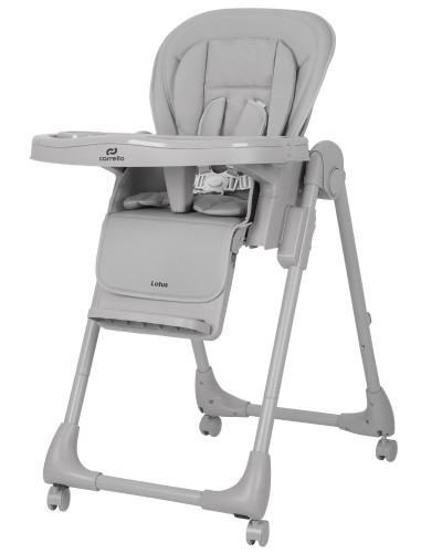 Krzesełko do karmienia Carrello Lotus Alba Grey CRL-12101