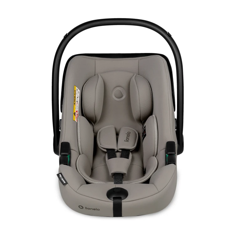 Fotelik samochodowy Lionelo Astrid i-Size Set Plus 0-13kg Beige Taupe
