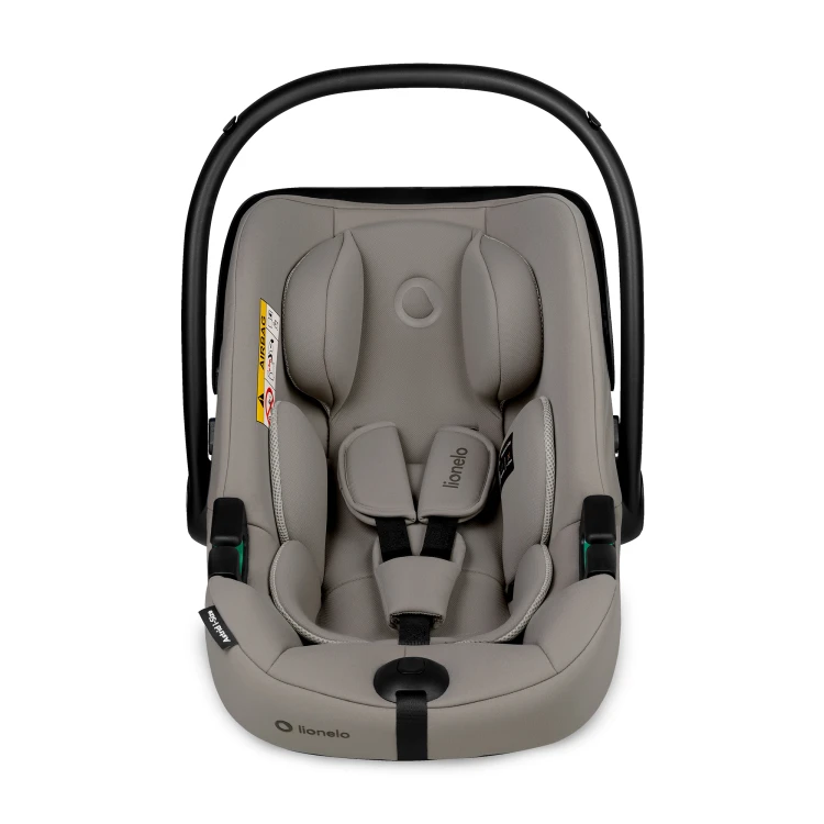 Fotelik samochodowy Lionelo Astrid i-Size Set Plus 0-13kg Beige Taupe