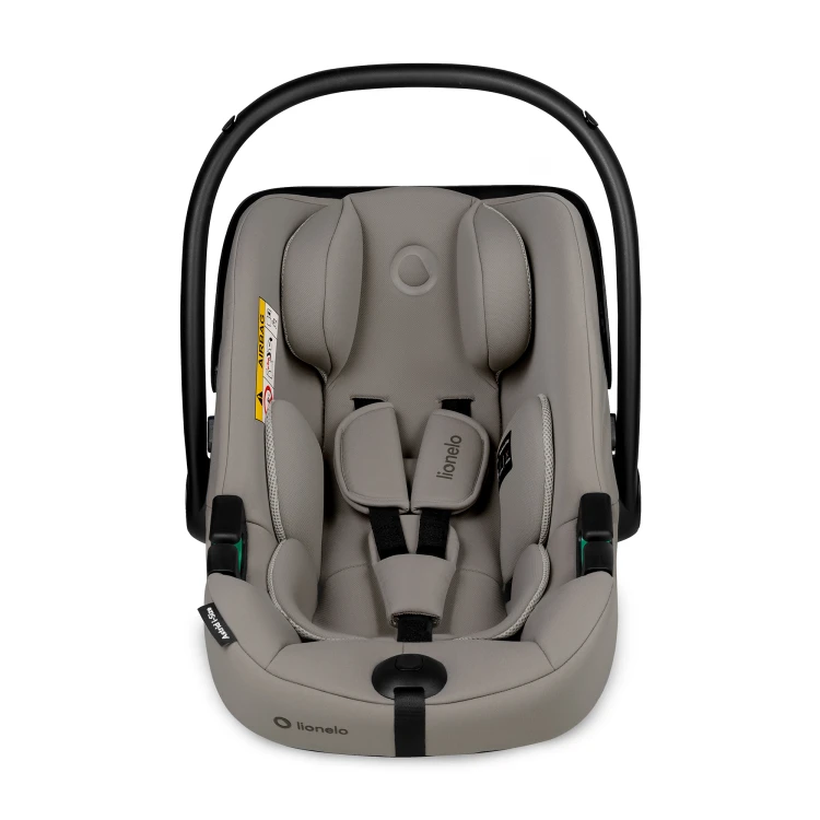 Fotelik samochodowy Lionelo Astrid i-Size Set Plus 0-13kg Beige Taupe