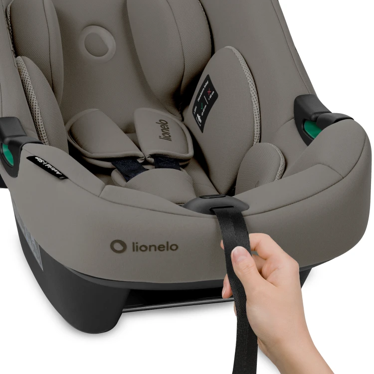 Fotelik samochodowy Lionelo Astrid i-Size Set Plus 0-13kg Beige Taupe