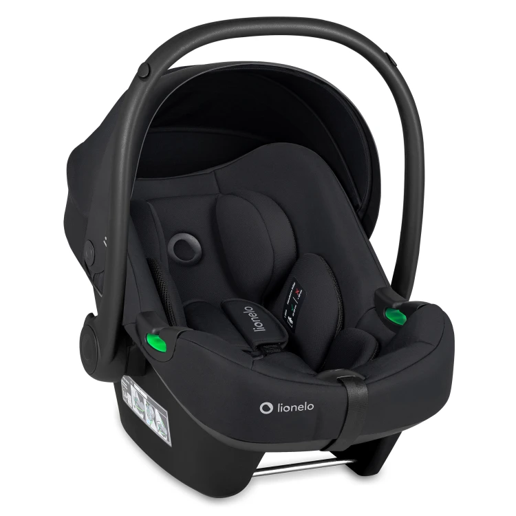 Fotelik samochodowy Lionelo Astrid i-Size Set Plus 0-13kg Black Onyx