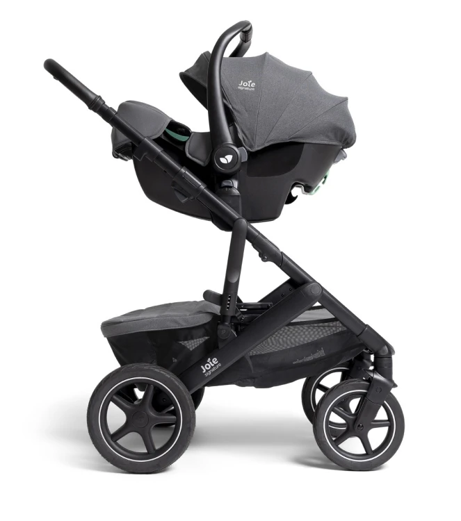 Fotelik samochodowy Joie i-Starter Signature 0-13kg Ebony ze stelażem wózka (do kupienia osobno)