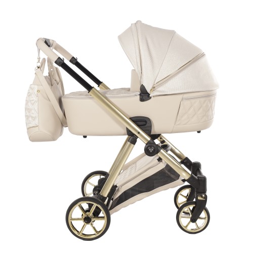 Wózek wielofunkcyjny Junama Ellegante Lamé 02 Beige