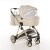 Wózek wielofunkcyjny Junama Ellegante Lamé 02 Beige