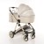Wózek wielofunkcyjny Junama Ellegante Lamé 02 Beige