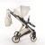 Wózek wielofunkcyjny Junama Ellegante Lamé 02 Beige