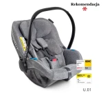 Fotelik samochodowy Avionaut Ultralite Pixel 0-13kg U.01 Grey Melange